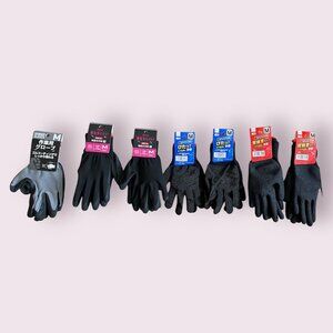 7 Pairs Tight Fit Anti-Slip Everyday Gloves (Daiso)